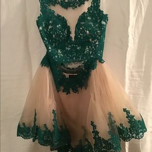 Dave & Johnny Prom Dress-2 piece